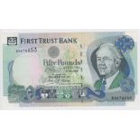 Northern Ireland, First Trust Bank 50 Pounds dated 1st January 1998, signed D.J. Licence, serial