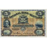 Scotland, National Bank of Scotland 5 Pounds dated 1st December 1955, signed Dandie & Alexander,
