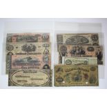 USA Confederate States and obsolete banks (8), Confederate States 100 Dollars dated 1862 good