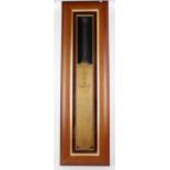 Cricket Bat – England v South Africa 1935 Tour, hand signed by both teams, England x 12