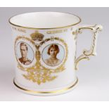 Royal Crown Derby 1937 George VI large Coronation cup, height 95mm approx.