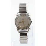 Gents stainless steel cased Tudor (Rolex) wristwatch, on an expandable bracelet. Working when
