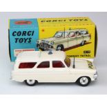 Corgi Toys, no. 419 'Ford Zephyr Motorway Patrol', contained in original box