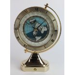 Seiko quartz World clock, height 30cm, width 21cm approx. (working at time of cataloging)