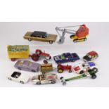 Corgi Toys & Husky. A collection of eleven Corgi & Husky diecast vehicles, including the Man From