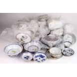 A collection of mostly Chinese & Japanese porcelain & ceramics, circa 18th Century & later,