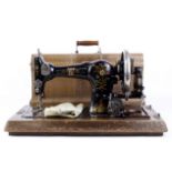 CWS Federation Family Machine sewing machine, circa late 19th to early 20th Century, contained in