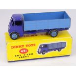 Dinky Toys, no. 431 'Guy 4-Ton Lorry' (two-tone blue), contained in original box