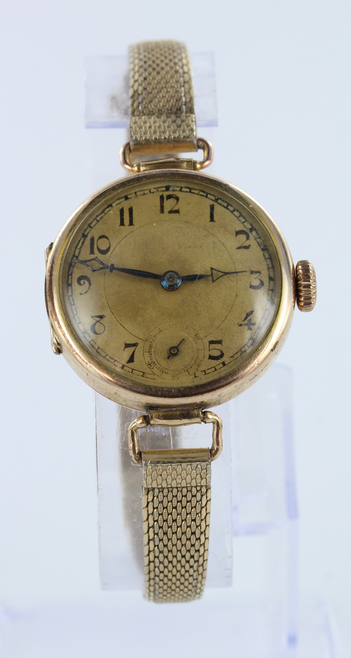 Mid-size gold filled case wristwatch by Election circa 1930s.