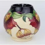 Moorcroft Pottery 'Anna Lily' vase, by Nicola Slaney, makers marks to base, height 10cm approx. (1st