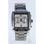 Gents Emporio Armani chronograph wristwatch Ref AR-0592. VGC no box but with a new battery fitted