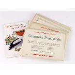 Guinness advertising cards, 5 sets, 4 in original packets