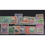 British Solomon Islands KGVI set 1939 cat £90 mounted mint. (13)