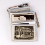 Varied mixed original collection, postcards & ephemera, royalty, London Life, etc, noted   (approx