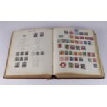 Imperial Postage Stamp Album by Gibbons, British Empire & Egypt for stamps 1840 to 1928, with