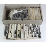 Topographical real photos, varied selection in long box, commencing with letter C, duplication (