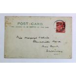 St Kilda interest - Kyle Hotel postcard, Last posting from St Kilda 27/8/1930, to Inverness. Very