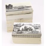 Topographical, mixed counties, varied selection, some duplication   (approx 500 cards)