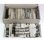 Topographical real photos, London, including Festival of Britain, Zoo, Military, in long box   (