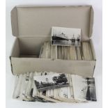 Topographical real photos, general selection in long box, commencing with letter S, duplication   (