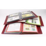 Football - World Cup Masterfile collection in 3x special binders, special FDC's and mint sets.