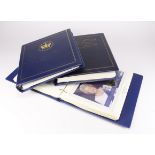 Royalty collections in special binders, inc Princes Diana x1 album, and QE2 Golden Jubilee in 2x