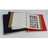 GB - various collection in albums and on leaves in binders, noted - good range of used surface