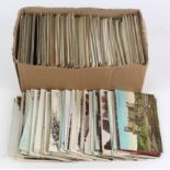 Topographical, shoebox containing good mixture, better note, needs viewing   (approx 680 cards)