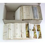 Lettercards, England & Oversea, in long box, duplication (approx 300)