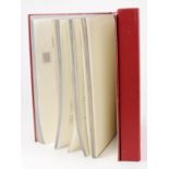 King George VI Stamp Album by Gibbons (red) British Commonwealth used collection, light picking