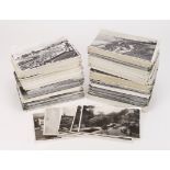 Topographical real photos, collection in large box, commencing with letter B, duplication   (