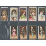 Adkin - small collection of 12 early cards contained in pages, comprising of Pretty Girl Series, (