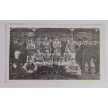 Cardiff City Amateur Football Club b&w Team photo 7"x4" copied from the original, Team 1909/10,