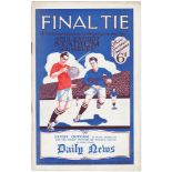 F A Cup Final programme - Arsenal v Cardiff City 23rd April 1927