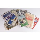 Advertising ephemera housed in advert box file, interesting varied collection, needs viewing (approx