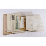 Ephemera, mainly medical related. Early information concerning vaccinations, leaflets on remedies,