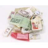 Collection of 29 complete sets (not checked) contained in a plastic tub, issuers include cope,