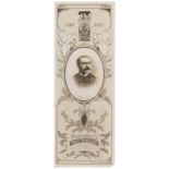 Players - type card, Bookmarks (Authors) Rudyard Kipling nr VG but has 1 corner damaged (see