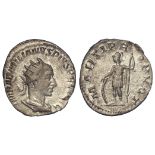 Roman Imperial, Aemilian (scarce emperor) antoninianus, Rome 253 AD, 1.97g, 20mm, Mars reverse,