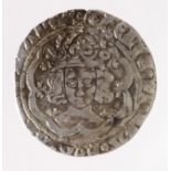 Henry VII Groat, mm. Escallop, S.2198A, with HENIC error legend, GF, clipped and with a crack 12 o'