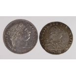 Maundy Oddments (2): Threepence 1795 toned GVF, and Fourpence 1817 GEF