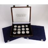British Commonwealth coins, commemoratives and silver proofs, a quantity in three Westminster