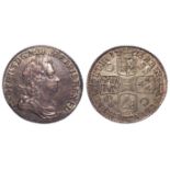 Shilling 1723 SSC, S.3647, toned EF