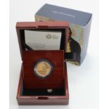 Two Pounds 2018 "James Cook" Gold Proof FDC boxed as issued