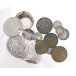 World Coins (22) 17th to 20thC including Latvian silver, a Chinese Kiangsi Provice 10 Cash ND 1851-