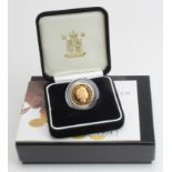 Sovereign 2000 Proof FDC boxed as issued