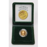 Sovereign 1980 Proof FDC cased as issued