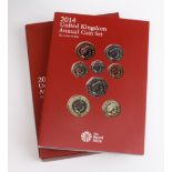 Annual Coin Set 2014 (BU set including commemorative issues)