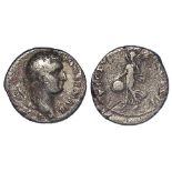 Roman Imperial, Vitellius silver denarius, Lugdunum 69 AD, 3.0g, 17.5mm, Victory reverse, VICTORIA