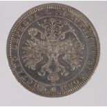 Russia silver Rouble 1867 lightly cleaned nEF